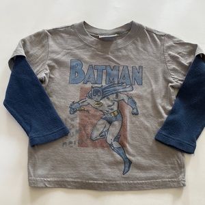 Baby Gap Junk Food Batman Boys long sleeve shirt